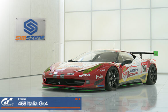 GT7 Ferrari 458 Italia Gr.4