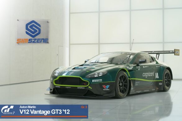 Aston Martin V12 Vantage GT3 2012