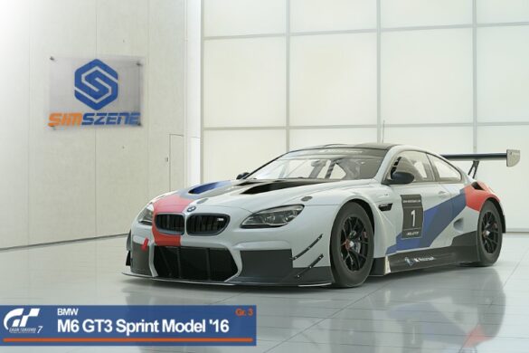 BMW M6 GT3 Sprint Model 2016