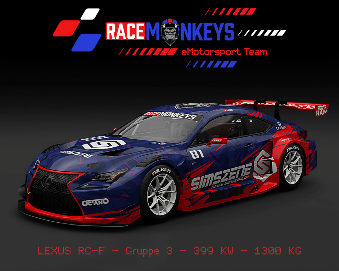 RACEMONKEYS startet mit LEXUS in die neue Saison
