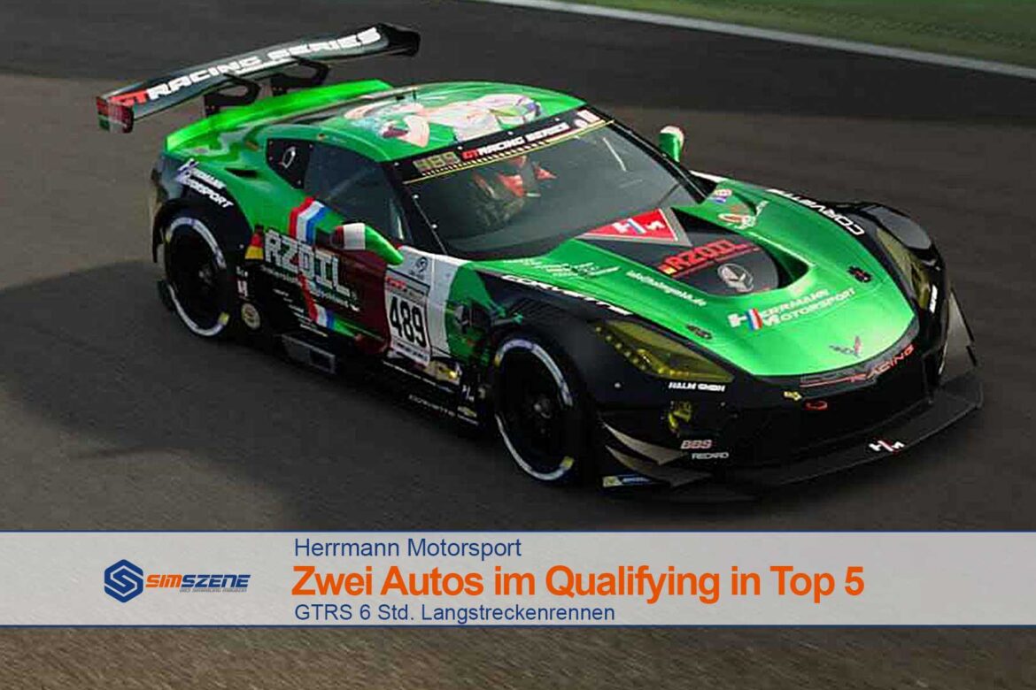 Herrmann Motorsport mit zwei Autos im Qualifying in Top 5