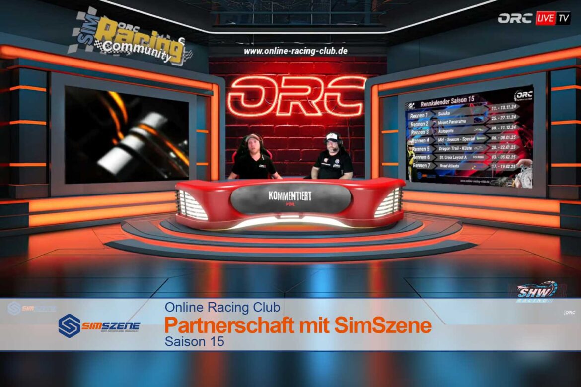 ORC Partnerschaft mit SimSzene