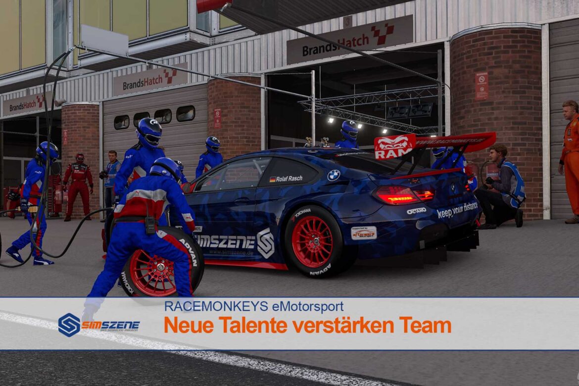 RACEMONKEYS verstärken mit neuen Talenten Team