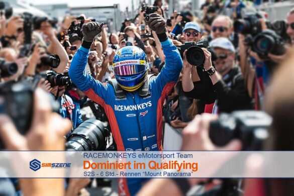 RACEMONKEYS dominieren beim Qualifying zum 6 Std.-Rennen