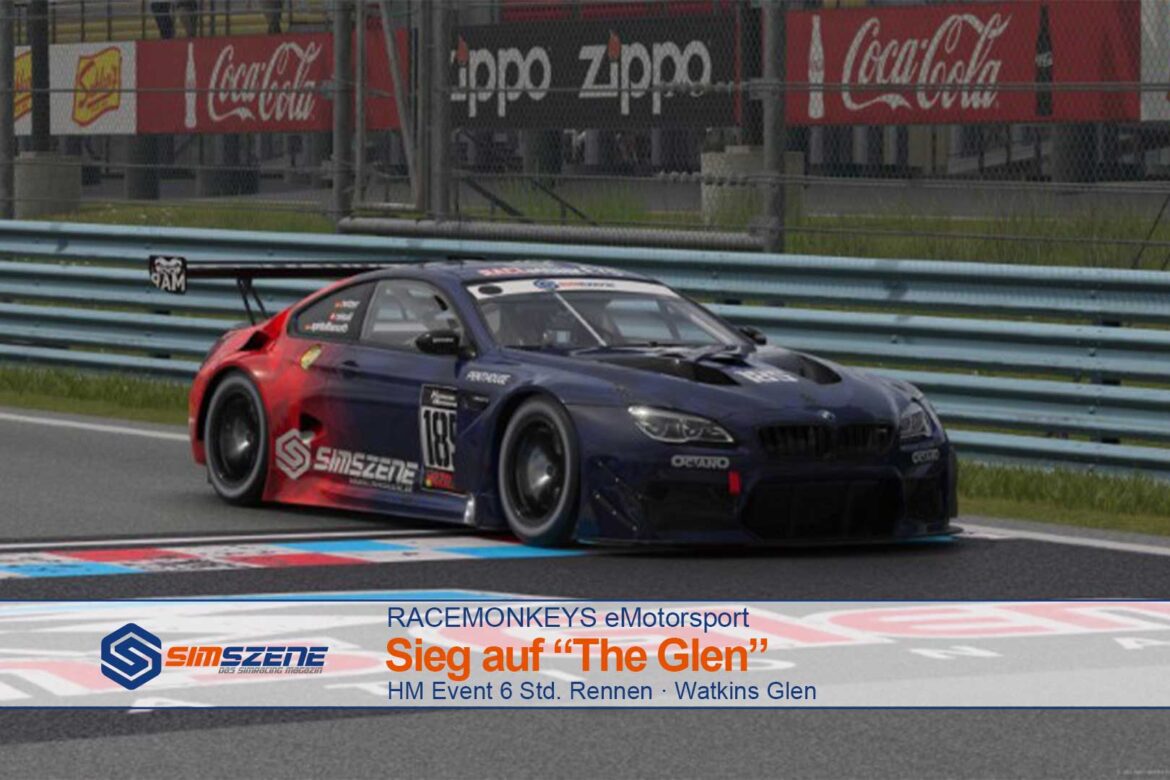 RACEMONKEYS Sieg auf The Glen