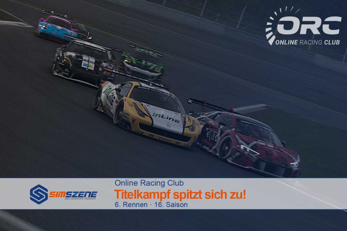 Online Racing Club Titelkampf spitzt sich zu