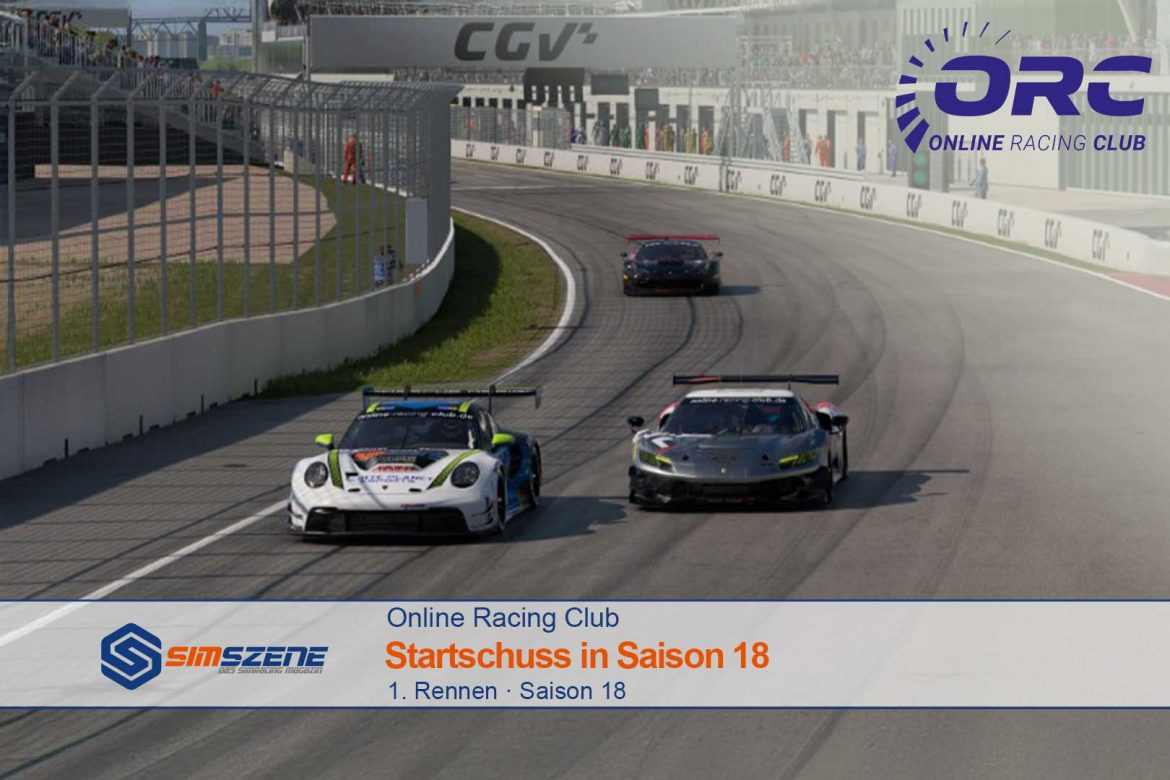 Online Racing Club - Startschuss in Saison 18